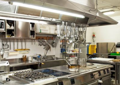 Reinigung von Großküchen in der Gastronomie